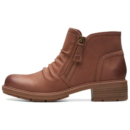 Clarks Ankle Boots Women's Tan