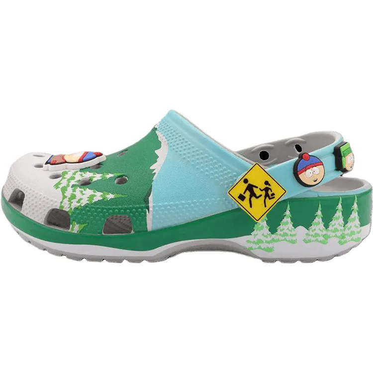 Crocs Classic Clog Clogs Men's Blue/Green