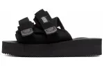 Suicoke Antibacterial Slide Slippers Women's Black