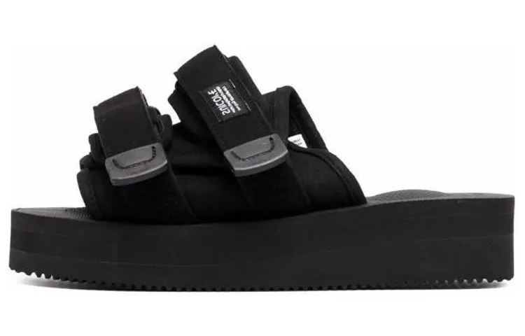 Suicoke Antibacterial Slide Slippers Women's Black