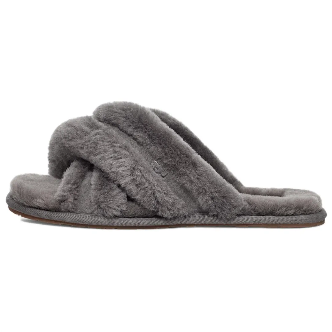 UGG Scuffita Quiet Slip Resistant Slide Slippers Women's Gray