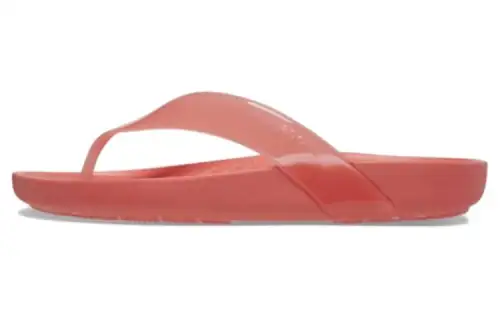 Crocs Flip Flops Low Heel Women's Pink