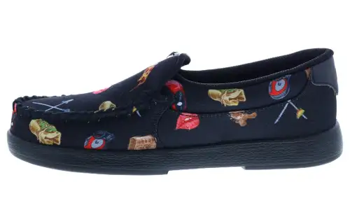 MARVEL x DC Shoes Collaboration Cushioning Slip Resistant Abrasion Resistant Low top Casual Shoes Men's Black