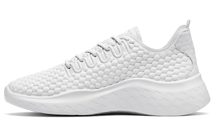 Ecco Yue Dong Cushioning Anti-Slip And Wear-Resistant Coverage Lightweight Low-Top Casual Single Shoes Women's White