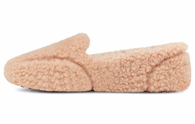 UGG Hailey Fluff Loafer Slip On 'Pink Peach' Women's