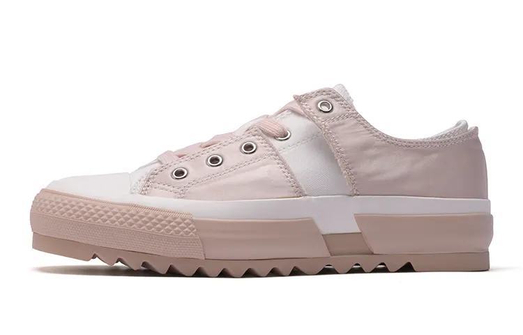 PACO GIL Skateboard Shoes Women's Low Top White Pink