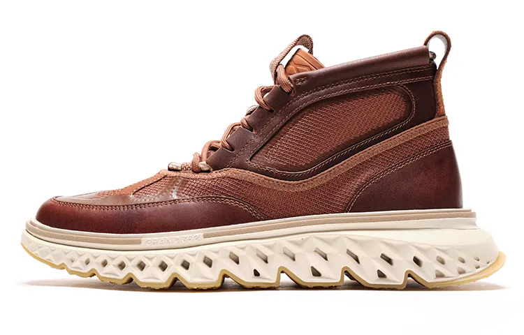 COLE HAAN Cow Leather Casual Shoes Men's Brown