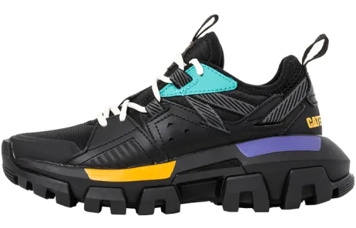 CAT Re Powered Lunar Rover Chunky Sneakers Unisex Low Top Black