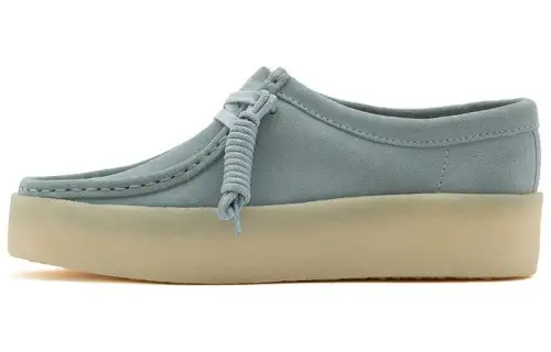 Clarks Originals Wallabee Cup Blue Women's