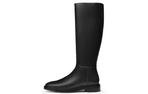 CHARLES&KEITH Small Ck Pu Knee high Boots 3.1cm Women's