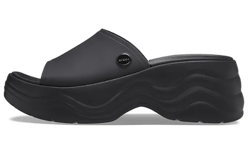 Crocs Skyline Slide Sandals 'Black' Women's