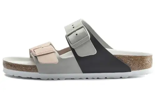 Birkenstock Slide Slippers Women's Gray Pink