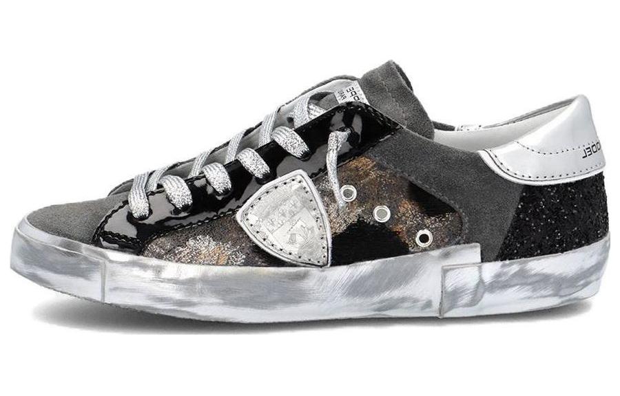 PHILIPPE MODEL Paris PRSX Leather Low-top Sneakers