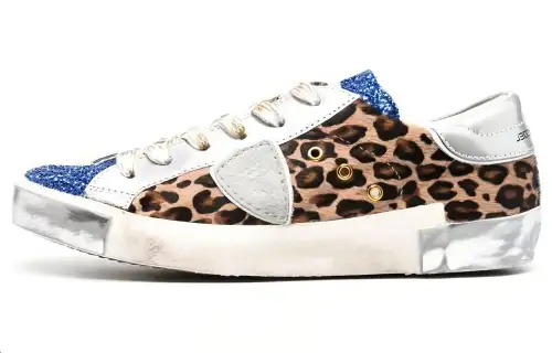 PHILIPPE MODEL Paris PRSX Leather Low-top Sneakers