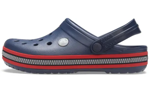 Crocs Crocband Zipper Band Clogs 'Navy Red'