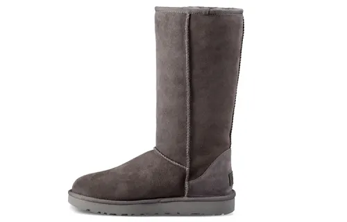 UGG Classic Tall Ii Fleece Lined Gray Women's