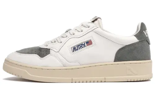 AUTRY Stylish Skateboarding Shoes Men's White Gray