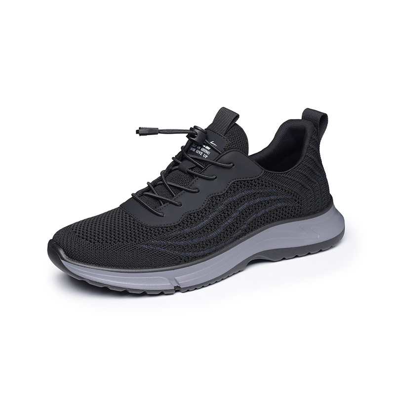 LAORENTOU Walking Shoes Men’s Low Top Black/Gray