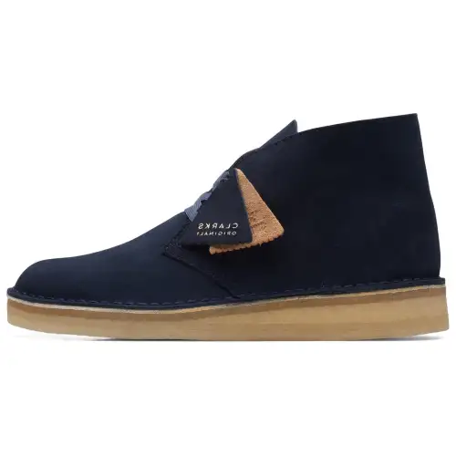 Clarks suede lace-up desert boots