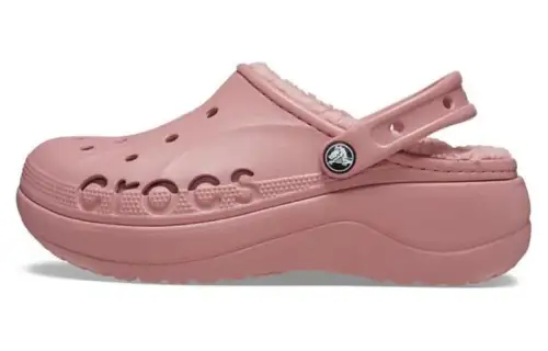 Crocs Baya Platform Lined Clog 'Pink' Women's