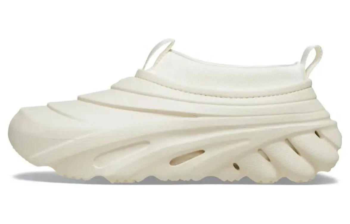 Crocs Echo Storm Slip Resistant Low top Casual Shoes Men's White