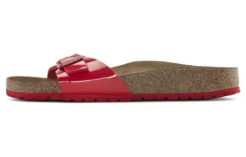 Birkenstock Comfortable Slide Slippers Women's Red