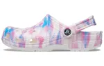 Crocs Classic Casual Unisex White Pink Blue Sandals 'White Pink Blue'