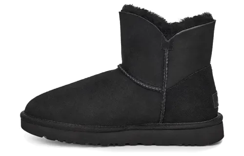 UGG Bailey Zip Mini Fleece Lined Black Women's