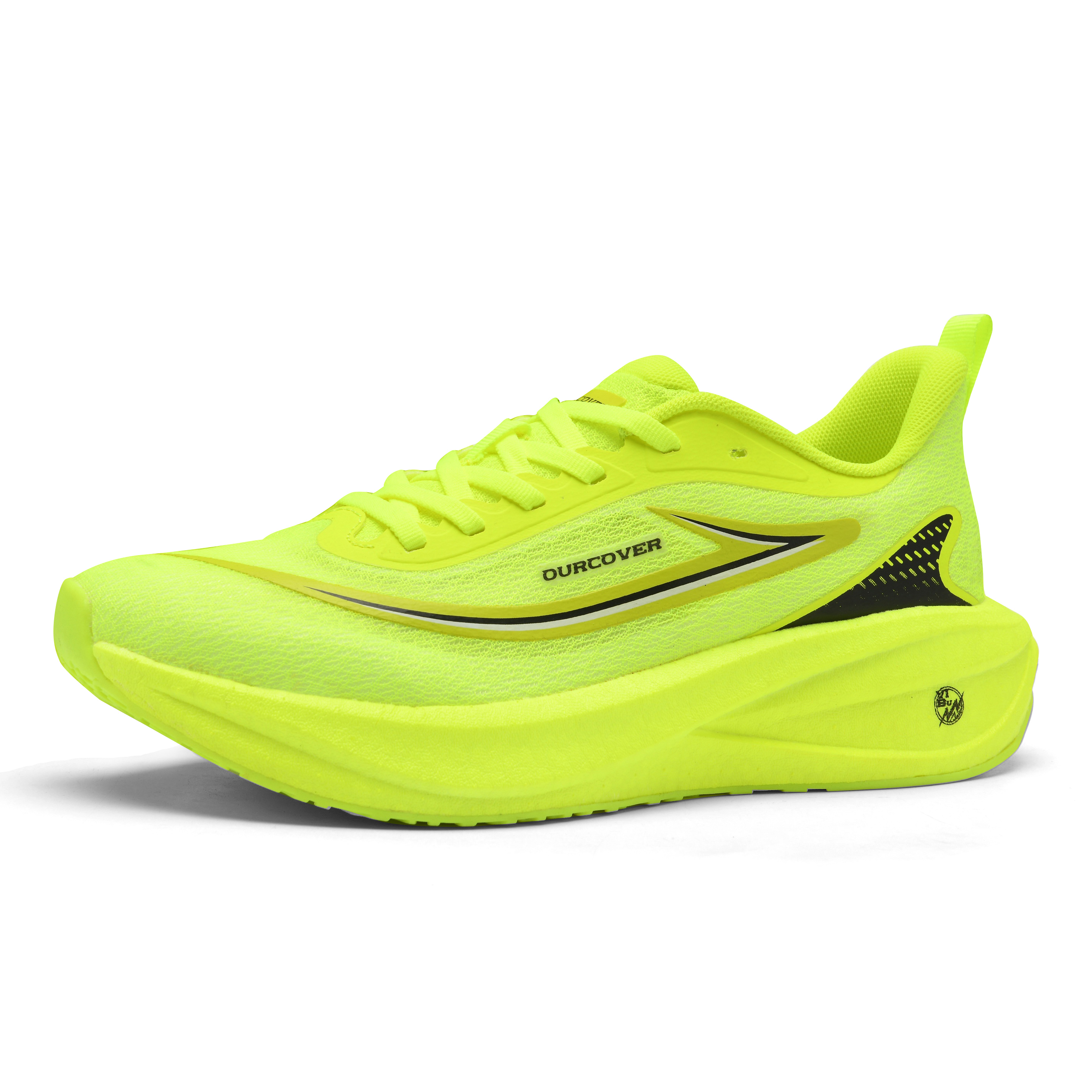 OURCOVER Cushioning Casual Training Long Distance Running Sprint Physical Fitness Test & Exam Running Shoes Unisex