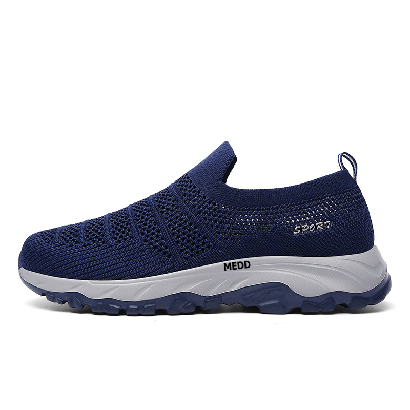 Medd Walking Shoes Men’s Low Top Blue