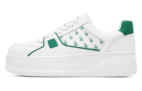 Dickies Low top Skateboard Shoes Women's White Green
