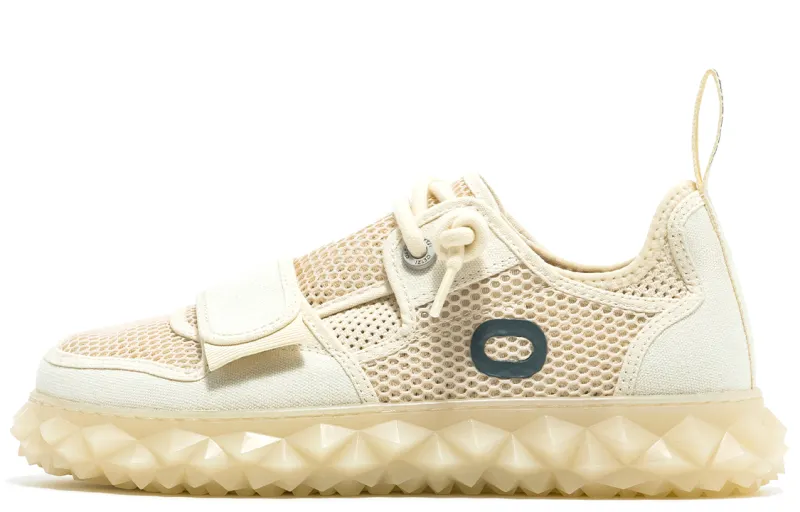 OETZI Fabric Low top Skateboard Shoes Unisex Beige