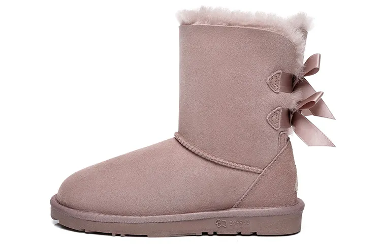 EVERAU Snow Boots Women's Twilight Pink