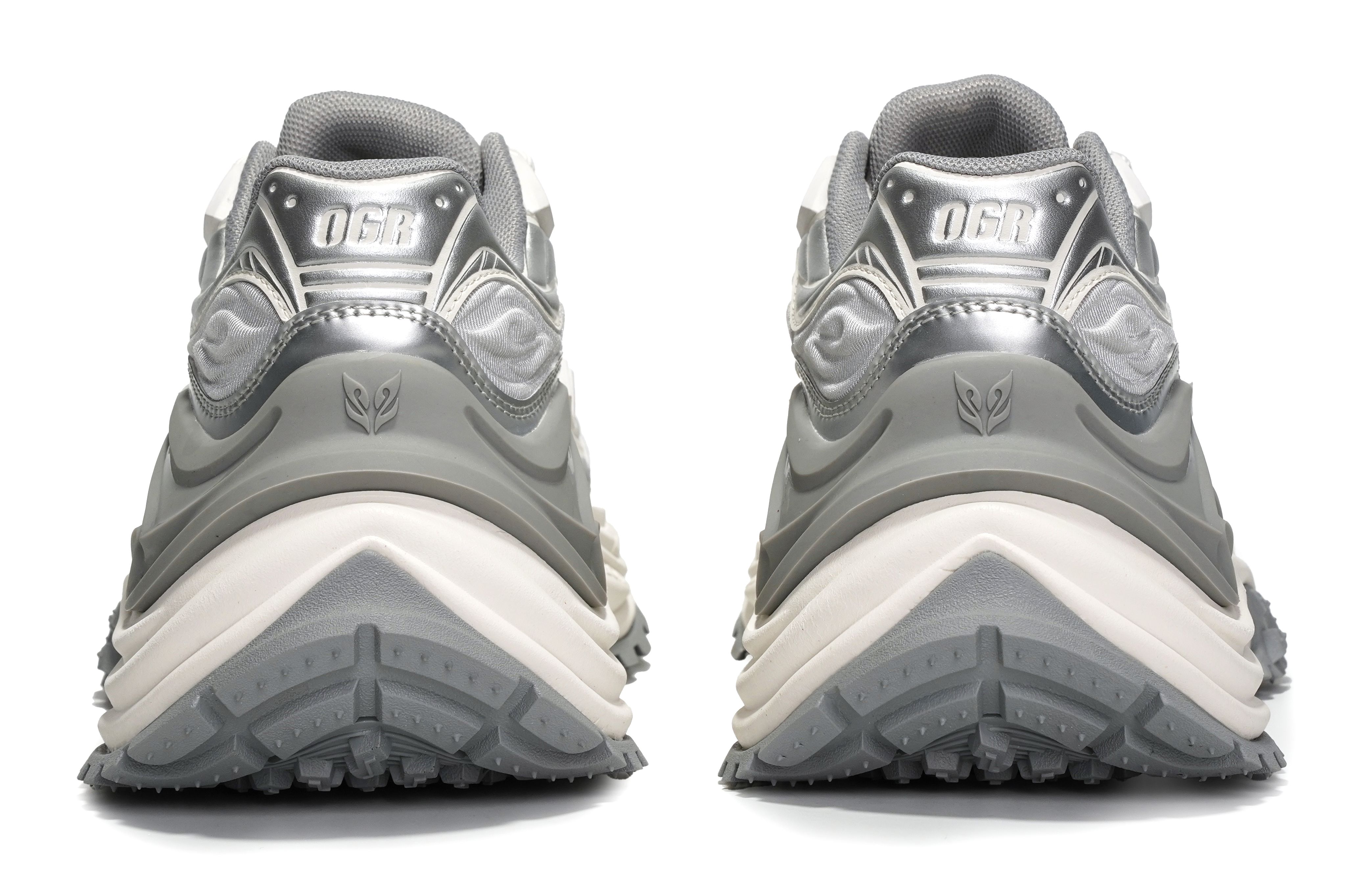 OGR Cobra Low top Running Shoes Unisex Beiya Silver