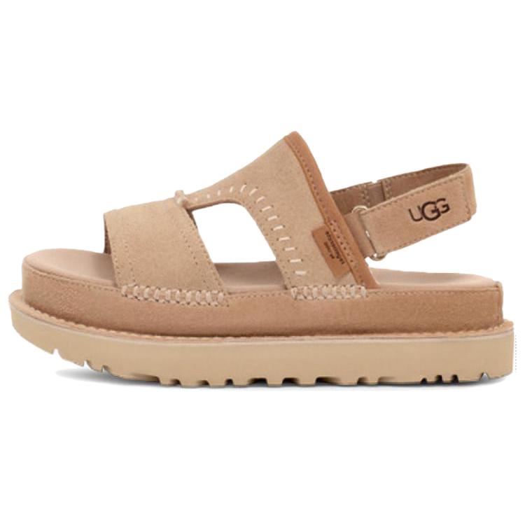 Женские сандалии UGG Goldenstar (коричневые)
