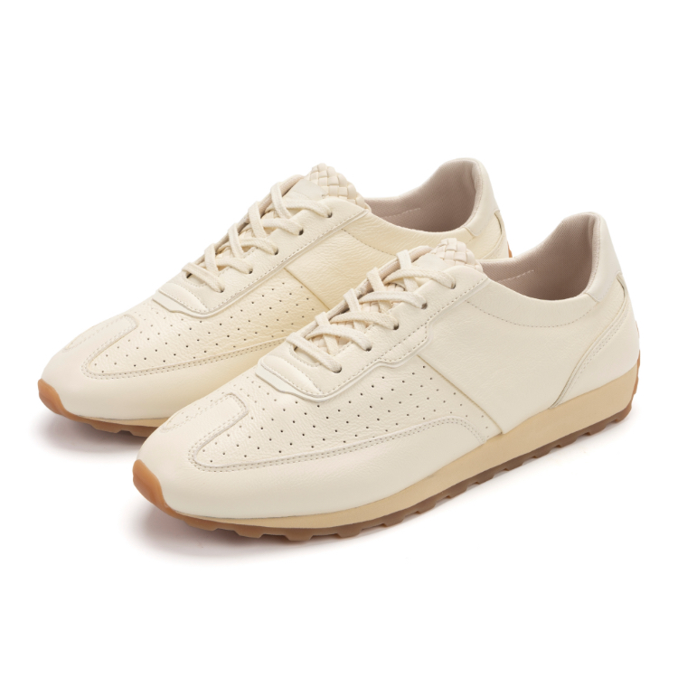 FOOT INDUSTRY Low top Running Shoes Unisex Antique White