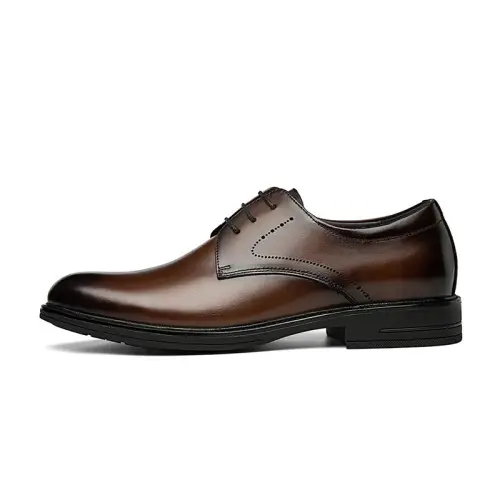 CARTELO Cow Leather Dress Shoes Men's Brown