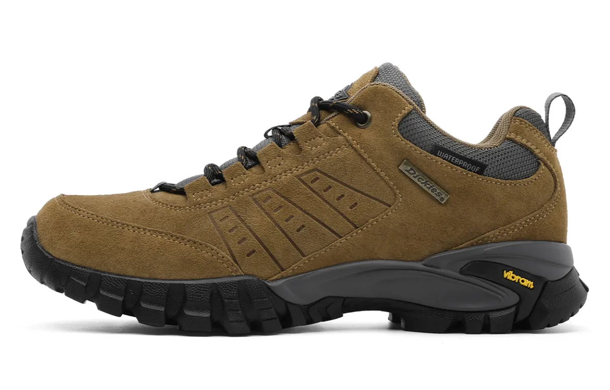 Dickies Fabric Cushioning Abrasion Resistant Cushioning, Wear Resistant Low top Mountaineering Shoes Men's Dark Brown
