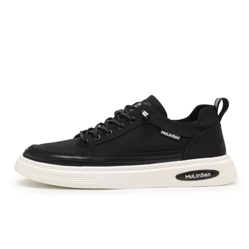 Mulinsen Trendy and versatile, comfortable and casual, fashionable soft sole sports shoes, summer ice silk, slip-on, non-slip and wear-resistant, low-cut sneakers, men's style