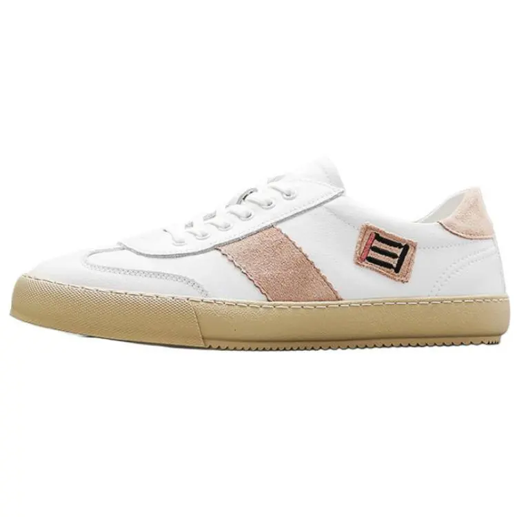 JANE HARLOW Low top Skateboard Shoes Men's White Brown