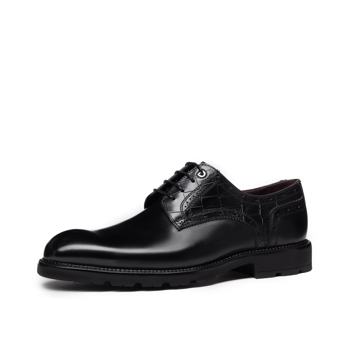 Chrisdien Deny Top Grain Cow Leather Dress Shoes Men's