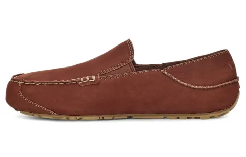 UGG Upshaw TS Sheepskin Breathable Abrasion Resistant Low top Sports Casual Shoes Men's Khaki