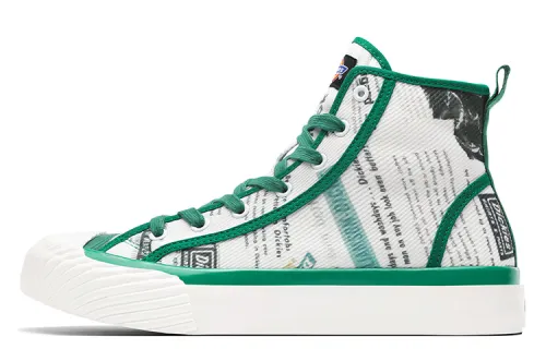 Dickies Canvas Shoes Unisex High Top Green