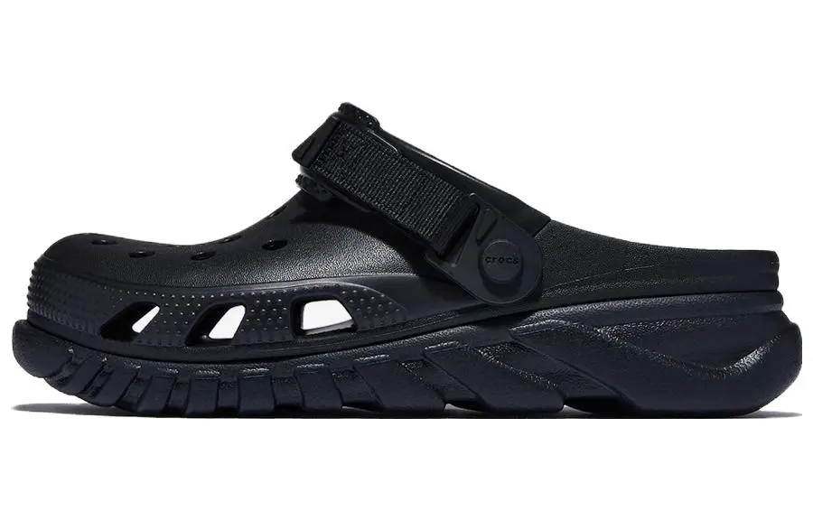 Crocs Duet Max Clog EVA Clogs Unisex Pure Black