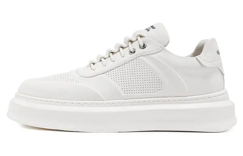 FAIRWHALE Stylish Skateboarding Shoes Men's Ecru