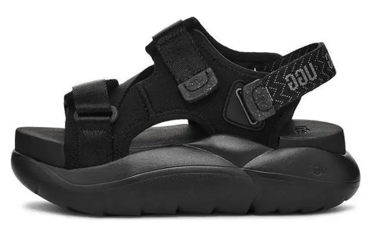 UGG La Alto Cross Strap 'Black' Women's