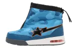 BAPE A BATHING APE Zip Road Sta Honeycomb Camo Blue