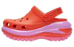 Crocs Mega Crush Clogs 'Orange Pink'