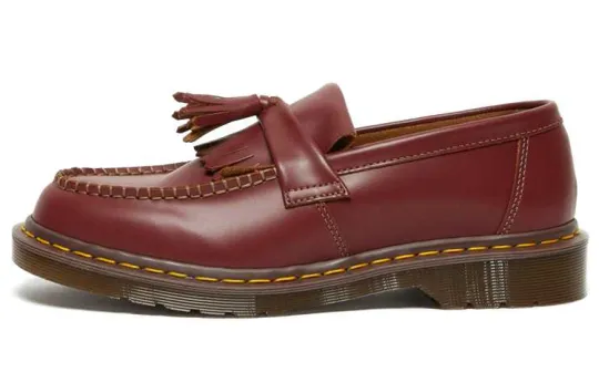 Dr. Martens Adrian Dr. Martens Adrian Tassel Loafers 'Oxblood Quilon'