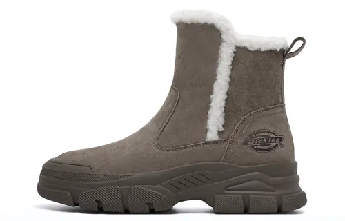 Dickies Thermal Slip Resistant Thermal Slip Resistant 11.5cm Snow Boots 4.5cm Women's Camel